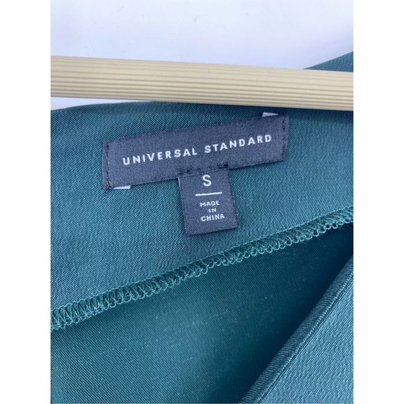Universal Standard Kia Cupro Jumpsuit Lagenlook Slouch Green Size 14-16 - Picture 8 of 12